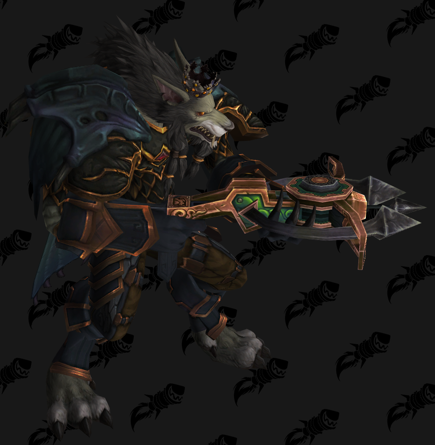 wow猎人狼_求魔兽世界这套狼人猎人幻化_魔兽世界狼人猎