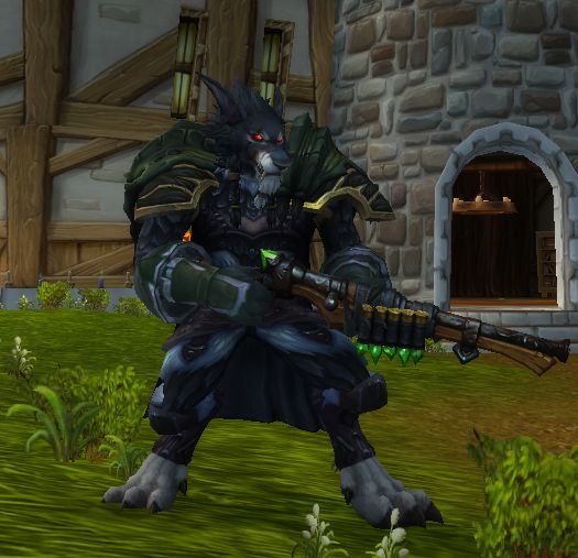 求魔兽世界这套狼人猎人幻化_魔兽世界狼人猎_wow猎人狼