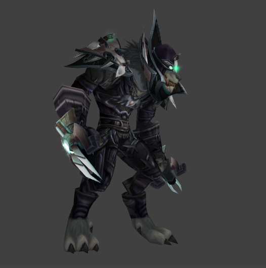 魔兽世界狼人猎_wow猎人狼_求魔兽世界这套狼人猎人幻化