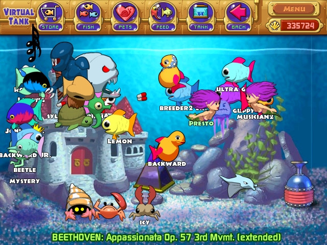 怪怪水族箱steam_怪怪水族箱小游戏_怪怪水族箱挑战第三关攻略