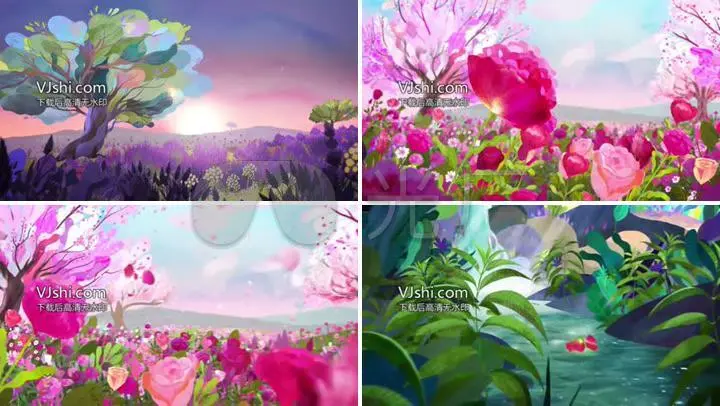 森林花海_花七森林_森林花园怎么种东西