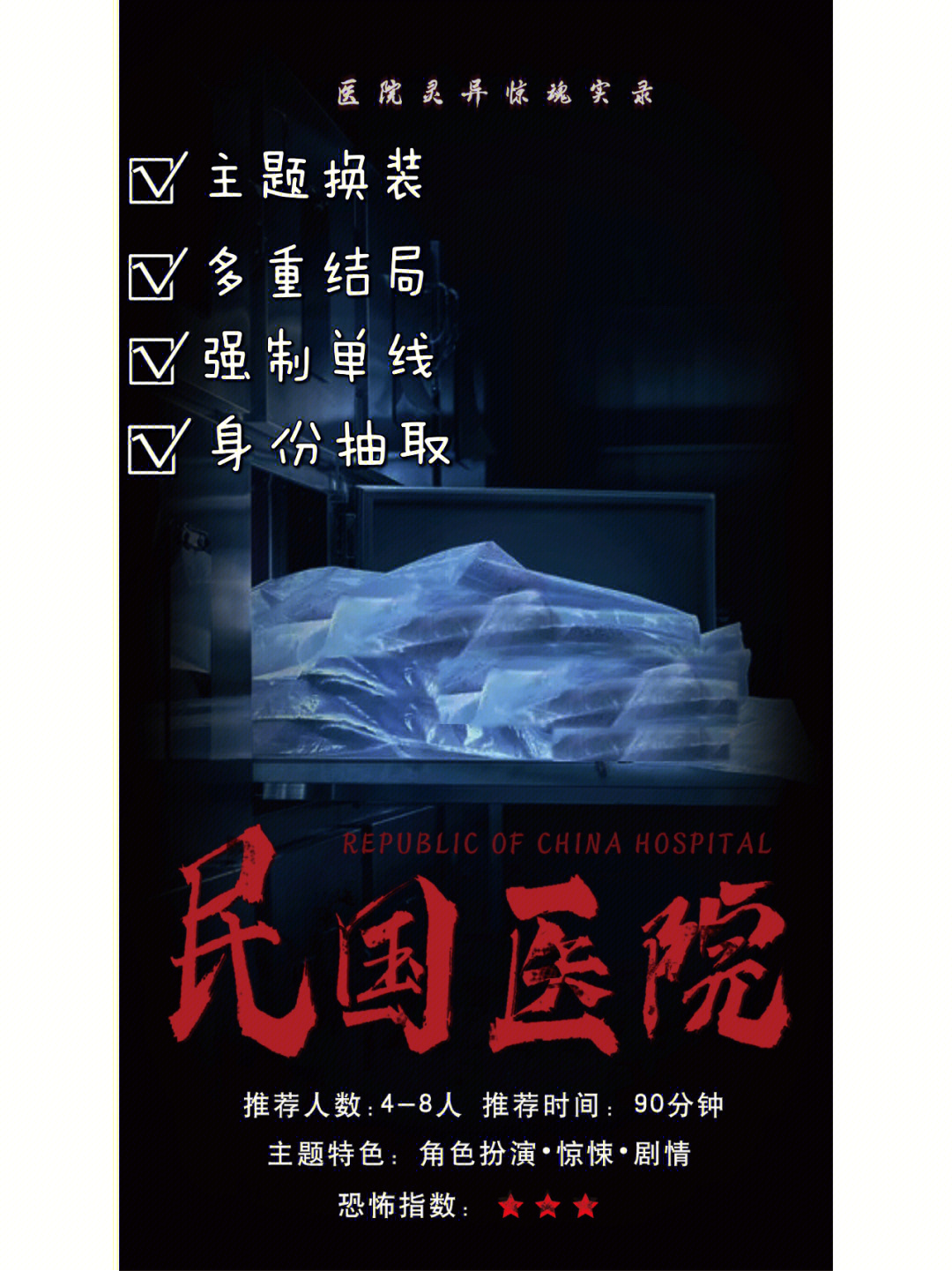 医院密室手机游戏_医院密室剧情攻略_密室逃脱医院游戏
