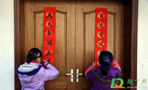 几号贴对联_对联贴_对联怎么贴上联贴左还是右