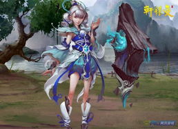 游戏小雪,天地劫幽城再临中的冰系治愈女神